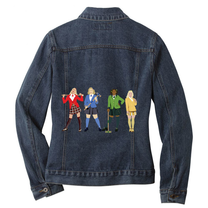 Heathers Ladies Denim Jacket by ERNIEHERNANDEZ | Artistshot