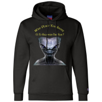 Why Don't You Invite Us, Alien Halloween T Shirt Champion Hoodie | Artistshot