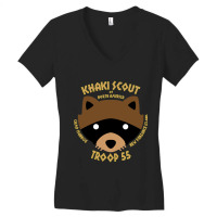 Khaki Scouts Of North America Women's V-neck T-shirt | Artistshot