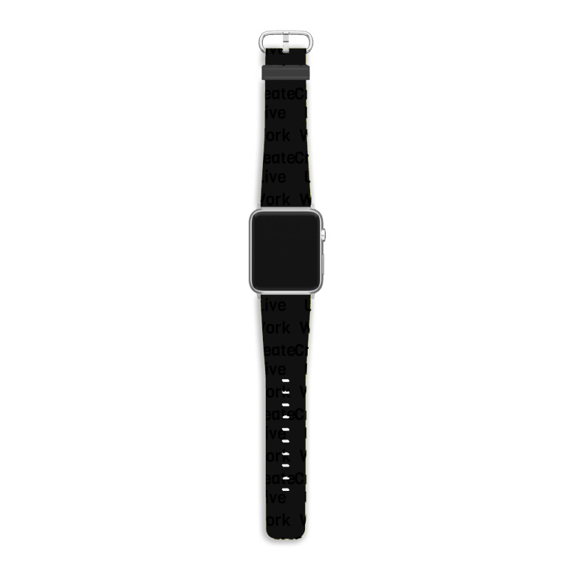 Live Work Create Apple Watch Band | Artistshot