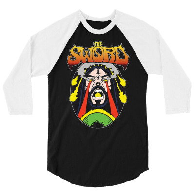 The Sword Heavy Metal Band 3/4 Sleeve Shirt Designed By Teeshop