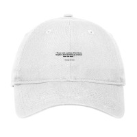 George Orwell Quote Adjustable Cap | Artistshot