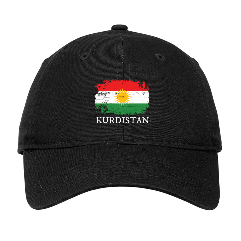 Kurdistan Flag Adjustable Cap by cm-arts | Artistshot