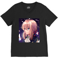 Violet Evergarden V-neck Tee | Artistshot