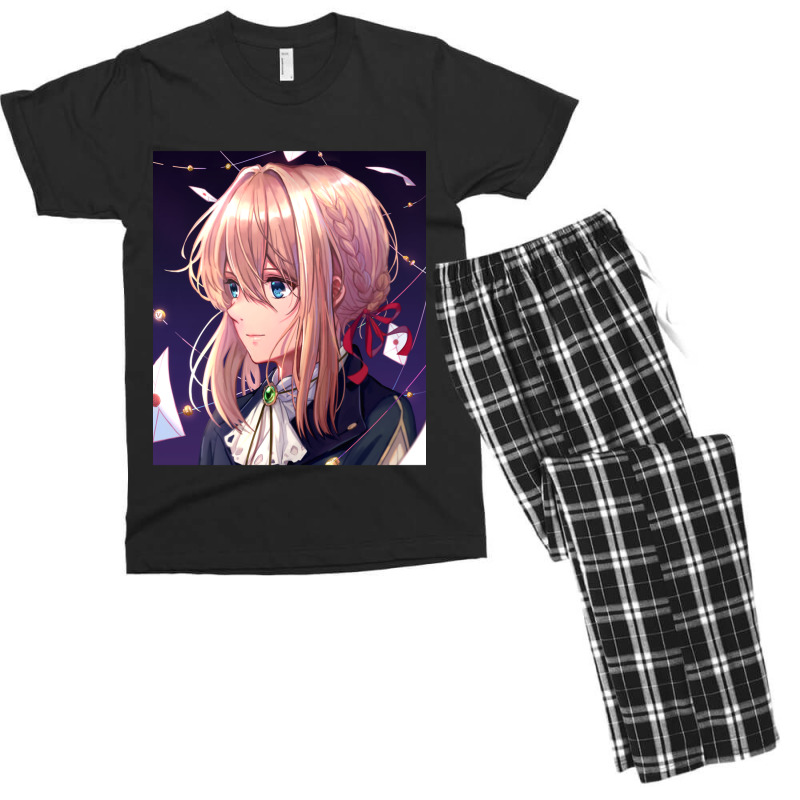 Violet Evergarden Men's T-shirt Pajama Set | Artistshot