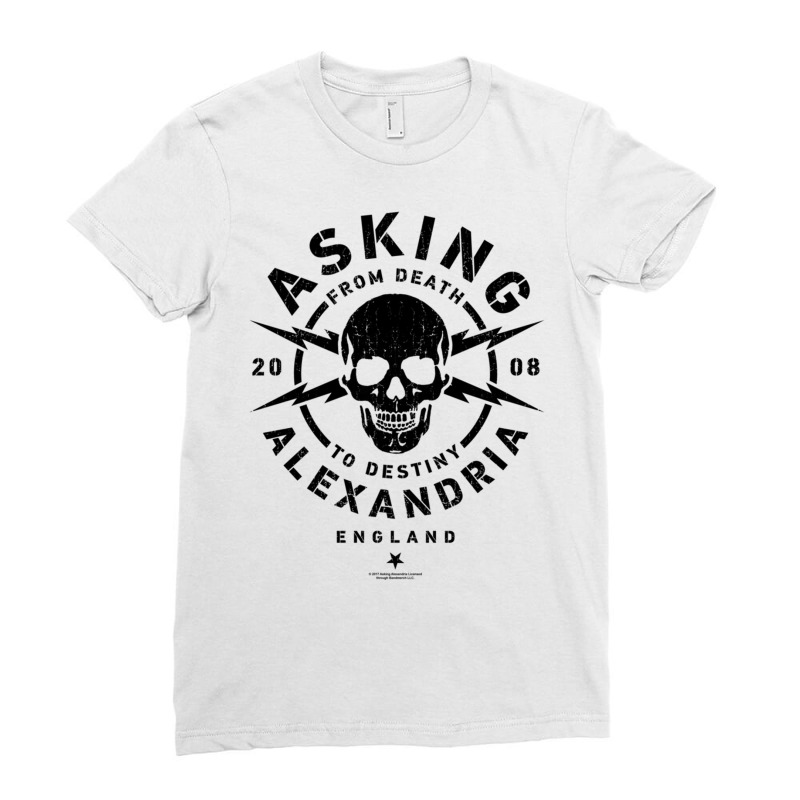 Asking Alexandria From Death To Destiny Pullover Hoodie Ladies Fitted T-Shirt by cm-arts | Artistshot