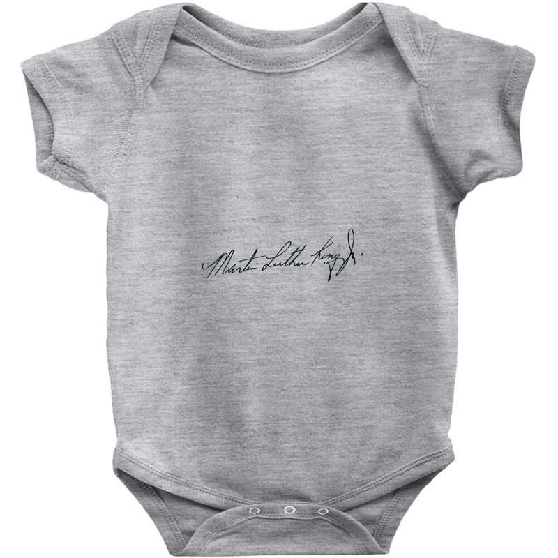 Martin Luther King's Signature Baby Bodysuit by waynejulieta | Artistshot