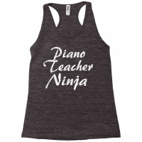 Piano Teacher Tshirt Job Occupation Funny Work Title T Shirt Racerback Tank | Artistshot