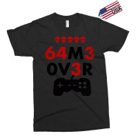 Game Over Leet Code Style - 64m3 0v3r - Red And Black Exclusive T-shirt | Artistshot