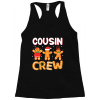 Cousin Crew Christmas Pajama Gingerbread Man Racerback Tank | Artistshot