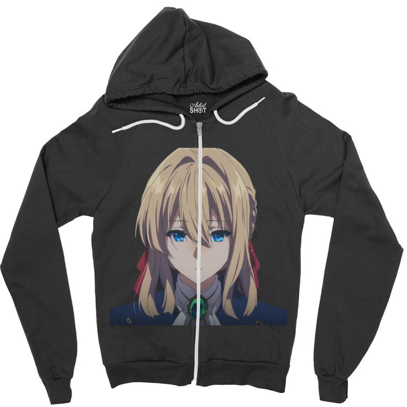 Violet Evergarden Zipper Hoodie | Artistshot