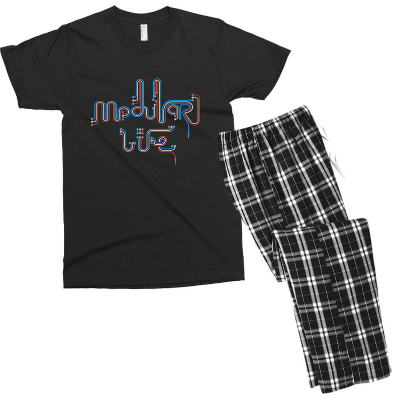 Modular Synthesizer 1 Men's T-shirt Pajama Set | Artistshot