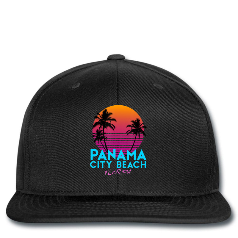 Panama City Beach Florida Retro 80s Printed hat by Kosdapen517 | Artistshot