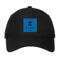 Pi Irregular Number Infinitely Blue - Pi Day Quotes Adjustable Cap | Artistshot