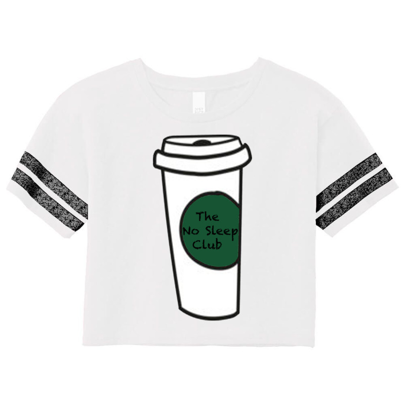 The No Sleep Club Coffee Cup Scorecard Crop Tee by TERRANCECOTT | Artistshot