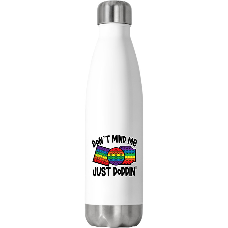 Don Mind Me Jus Poppin Pop I 1 Stainless Steel Water Bottle | Artistshot