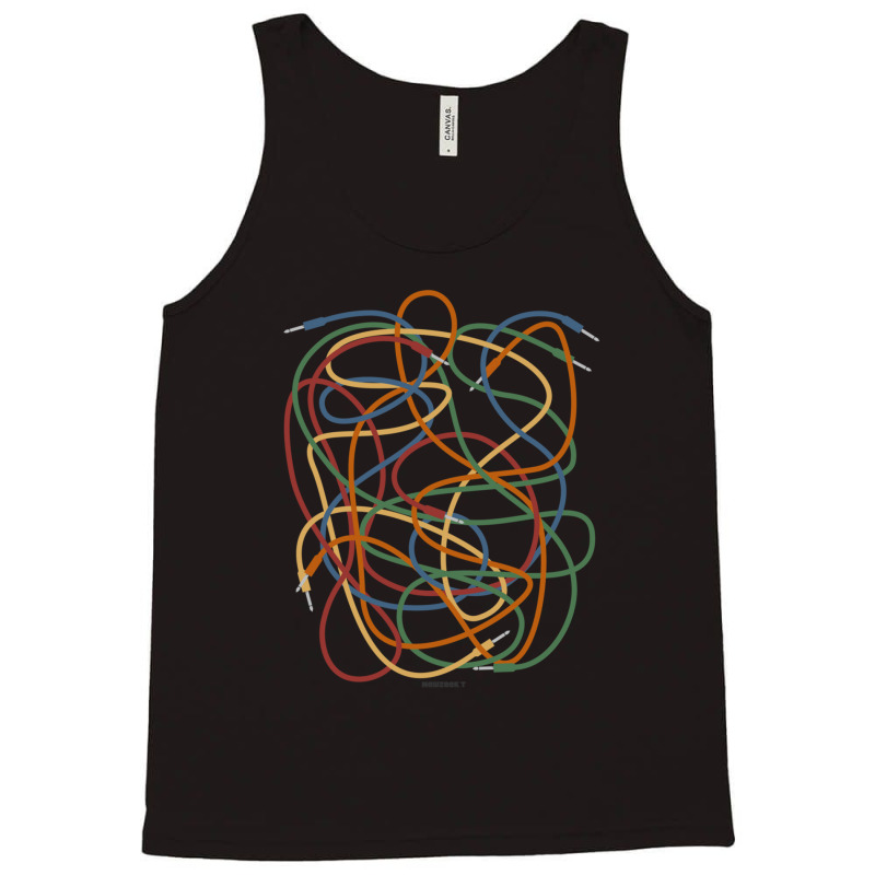 Modular Synthesizer Patch Cables Tank Top | Artistshot