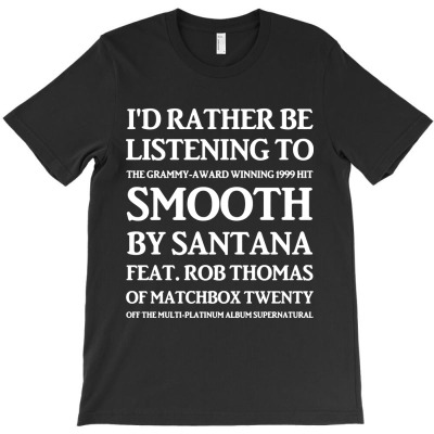 Smooth By Santana T-shirt Designed By Armand R Morgan