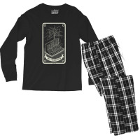 Modular Synthesizer Tarot Card 1 Men's Long Sleeve Pajama Set | Artistshot