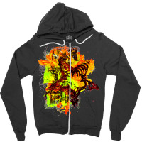 Crazy Toxic Star Classic Zipper Hoodie | Artistshot