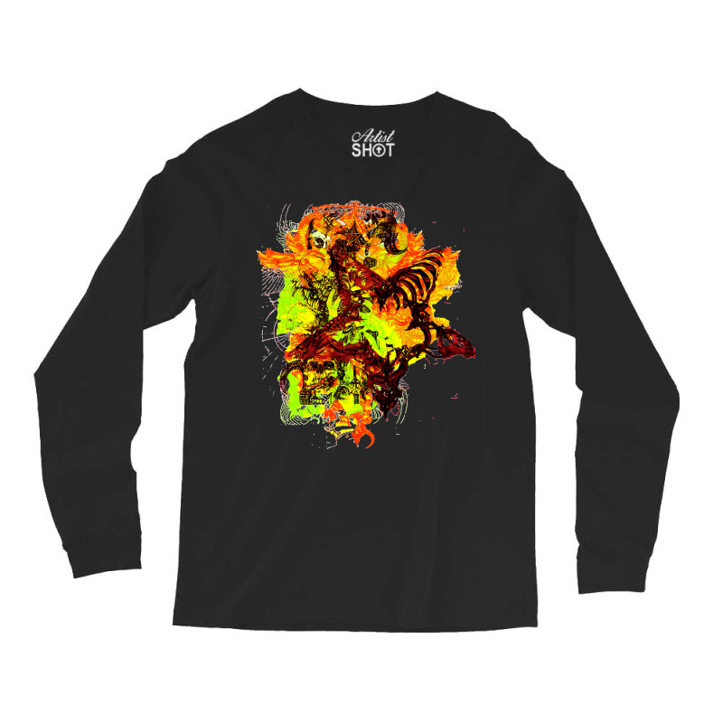 Crazy Toxic Star Classic Long Sleeve Shirts by cm-arts | Artistshot