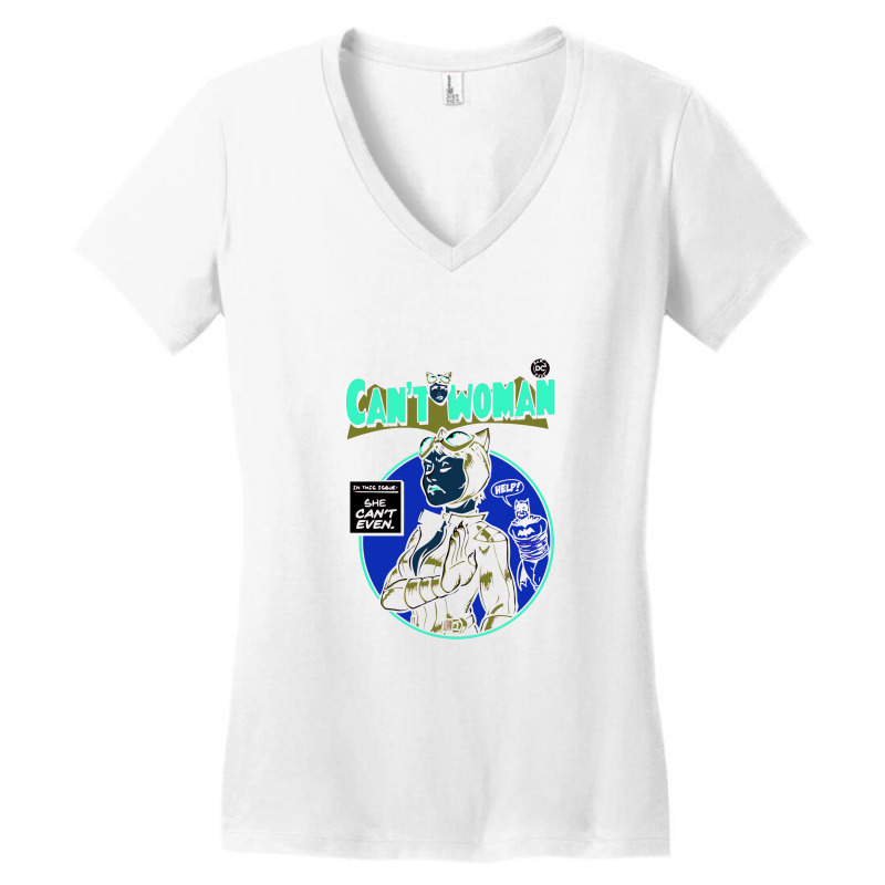 Can't Woman Women's V-Neck T-Shirt by karimunjava | Artistshot