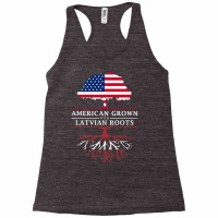 American Grown With Latvian Roots   Latvia Premium T Shirt Racerback Tank | Artistshot