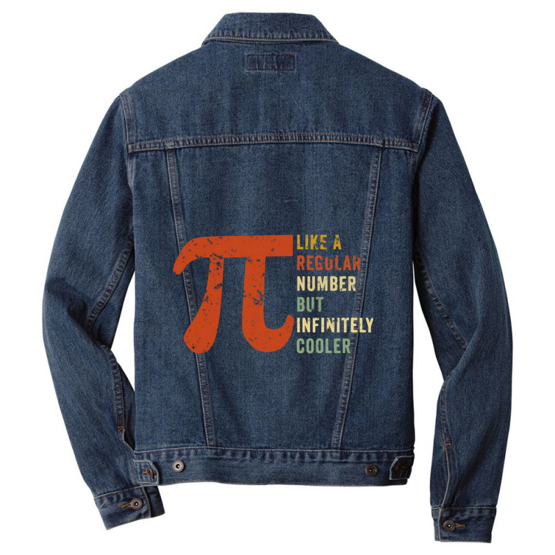 Pi Like A Regular Number But Infinitely Cooler  (10) Men Denim Jacket by cm-arts | Artistshot