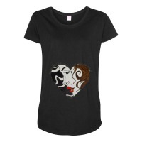 Starry Eyes Maternity Scoop Neck T-shirt | Artistshot