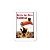 Lovely Day For A Guinness Letter Sticker | Artistshot