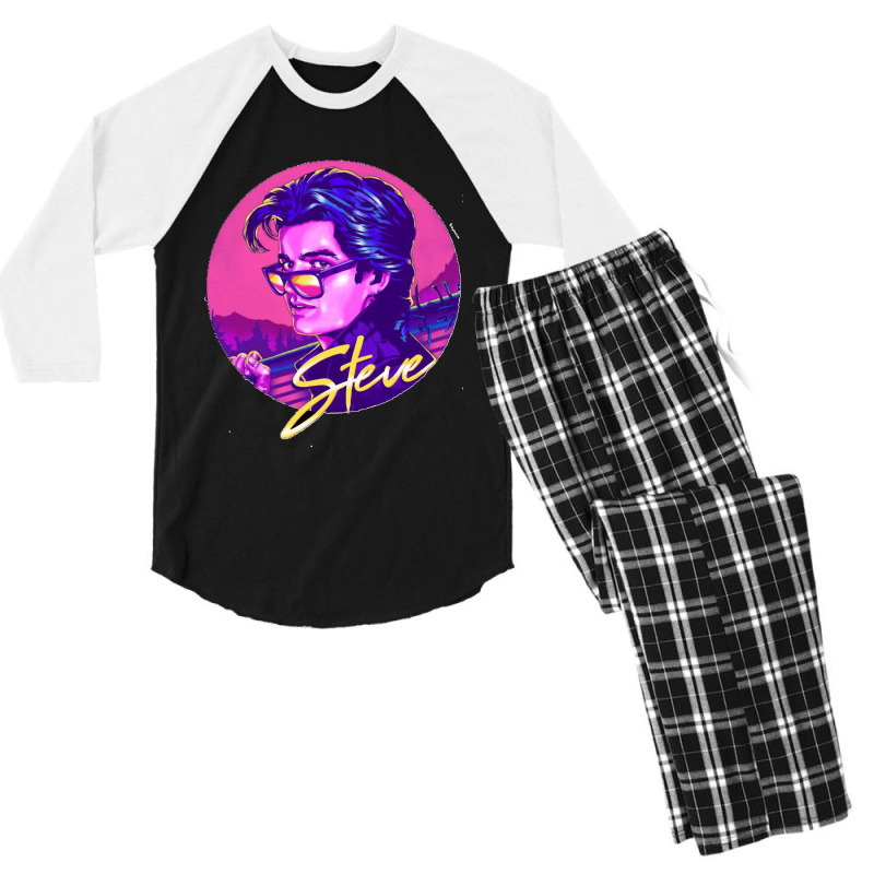 Steve Harrington Retro Classic Men's 3/4 Sleeve Pajama Set | Artistshot