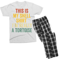 This My Shell Shirt I'm Really A Tortoise Halloween Tortoise T Shirt Men's T-shirt Pajama Set | Artistshot