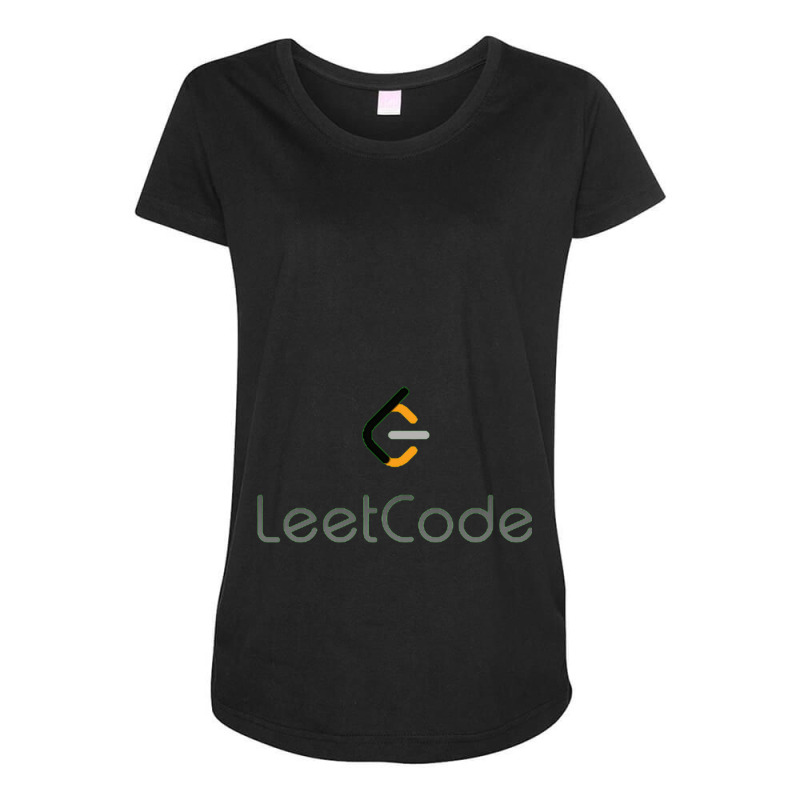 Leetcode Maternity Scoop Neck T-shirt by JONAHANDERSON | Artistshot