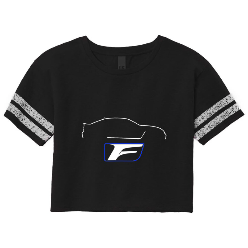 Is F Outline Scorecard Crop Tee by cm-arts | Artistshot