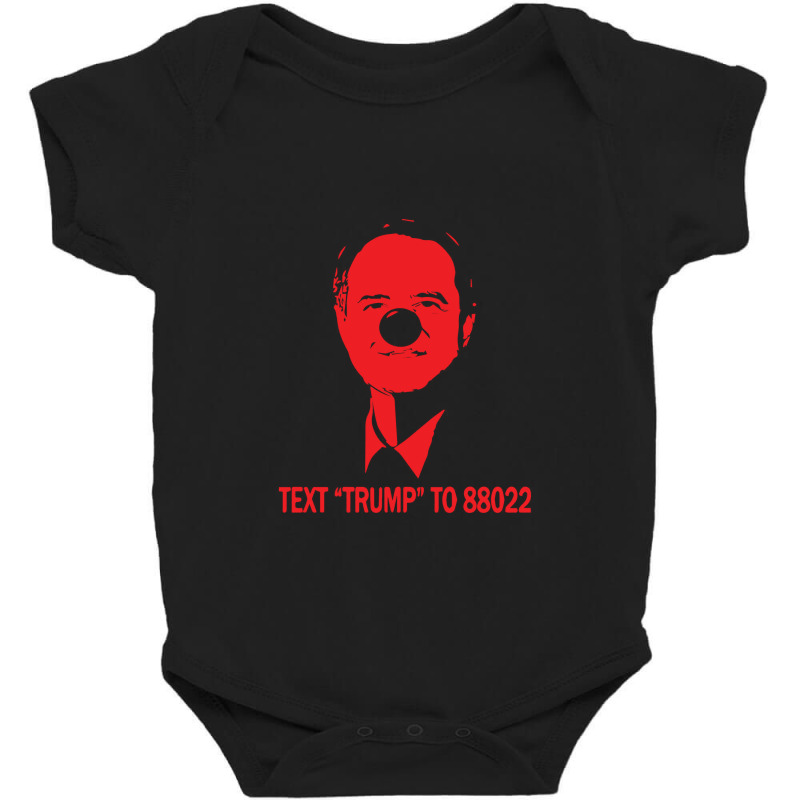 Text Trump To 88022 Baby Bodysuit | Artistshot