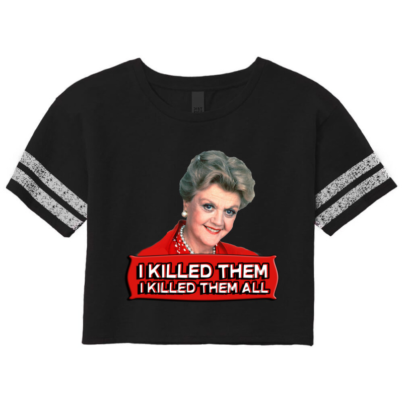 Angela Lansbury (jessica Fletcher) Murder She Wrote Confession. I Kill Scorecard Crop Tee by ERNIEHERNANDEZ | Artistshot