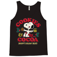 Peanuts Christmas Cookies & Cocoa Tank Top | Artistshot