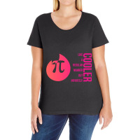 Pi Like A Regular Number But Infinitely Cooler (5) Ladies Curvy T-shirt | Artistshot