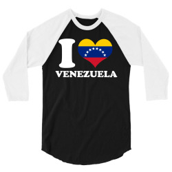 I love Venezuela 3/4 Sleeve Shirt | Artistshot