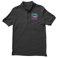 Piano Girl Pianist Music Notes Men's Polo Shirt | Artistshot