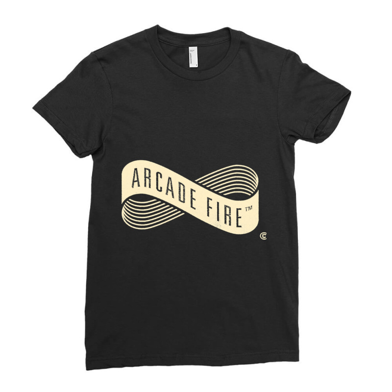 Arcade Fire Live On Stage Ladies Fitted T-Shirt by Kuwannin528 | Artistshot