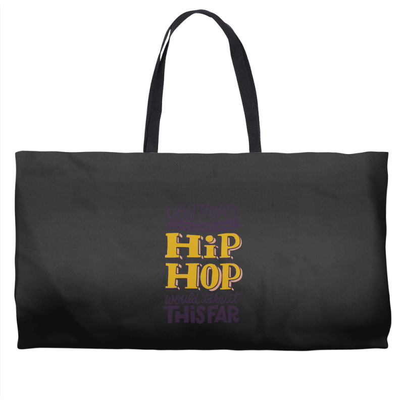 Hip-hop Weekender Totes | Artistshot