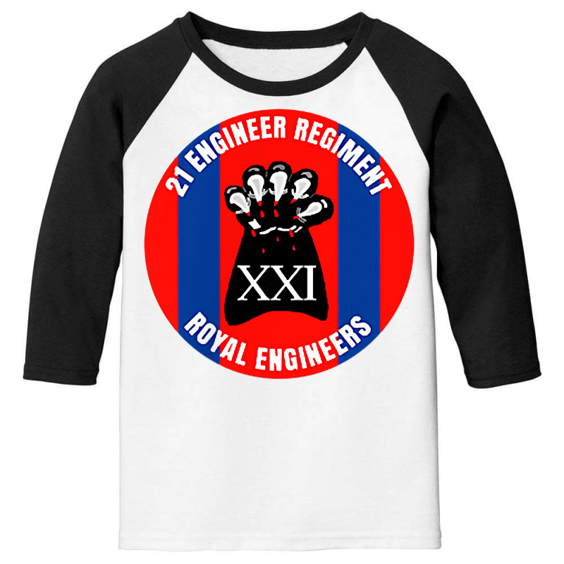 21 Engineer Regiment   Royal Engineers T Shirt Youth 3/4 Sleeve by alyshasur9x | Artistshot