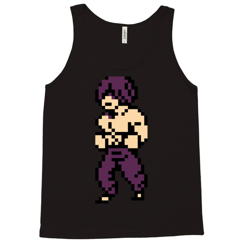 8-bit Chin Tri-blend Tank Top by ERNIEHERNANDEZ | Artistshot