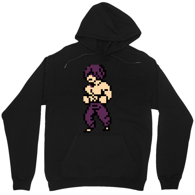 8-bit Chin Tri-blend Unisex Hoodie by ERNIEHERNANDEZ | Artistshot