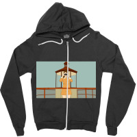 Moonrise Kingdom Zipper Hoodie | Artistshot