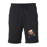 Opera Tenor Pavarotti Fleece Short | Artistshot