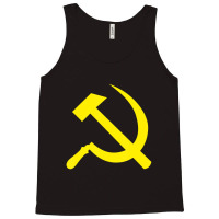 Hammer And Sickle Ussr Communist Soviet Russia Cccp Tank Top | Artistshot