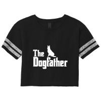 The Dogfather German Shepherd Scorecard Crop Tee | Artistshot