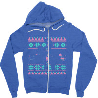 Cat Butt Ugly Christmas Zipper Hoodie | Artistshot